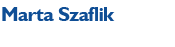 Marta Szaflik Oftalmolog