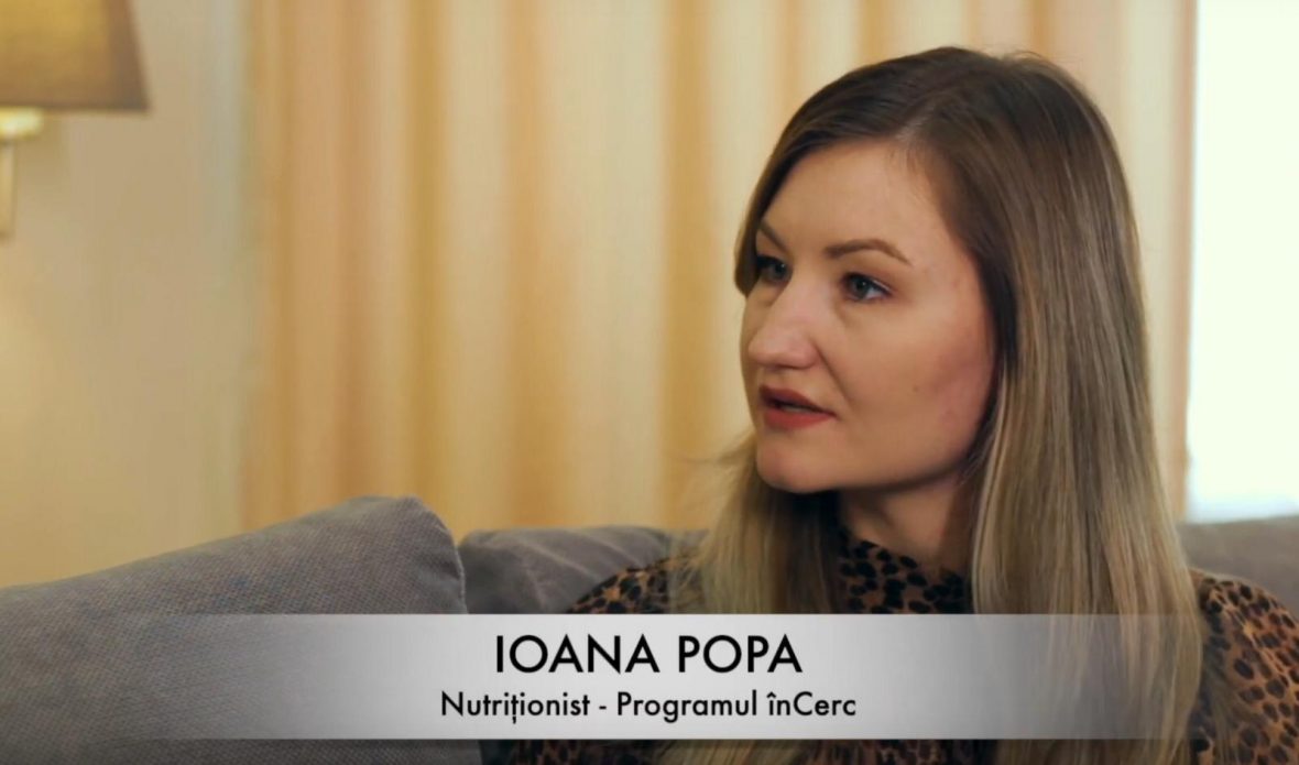 Ioana Popa, nutriționist ”înCerc”