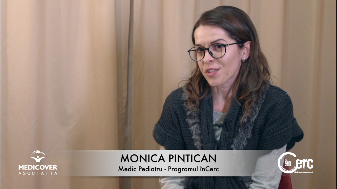 Dr. Monica Pintican, medic pediatru ”înCerc”